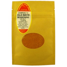 Sample Size, EZ Meal Prep, MARYLAND STYLE SEAFOOD SEASONING NO SALT (COMPARE TO OLD BAY ®Ⓚ $3.49