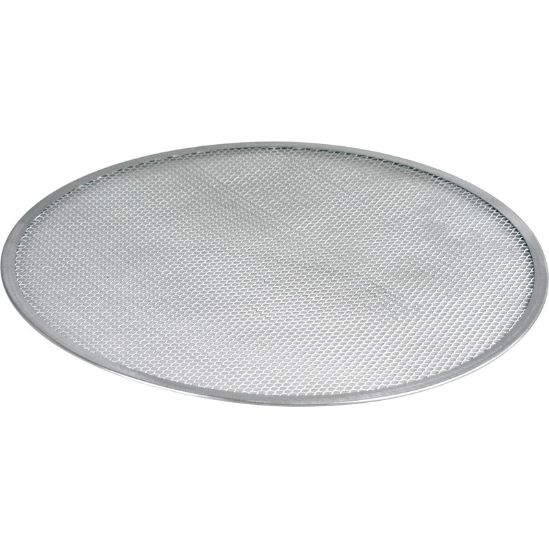 Sterling Ventures Round Aluminium Mesh Pizza Pan Oven Tray (16")