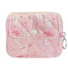 Modacarry Cotton Quilted Floral Wallet with Cute Prints Zipper Coin