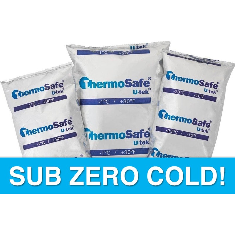 ThermoSafe U-tek 420 Phase Change Material Gel, -23°C Temperature, 7.5"