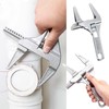 Wide Jaw Adjustable Spanner, Alloy Material 6-68mm Opening Adjustable Wrench,