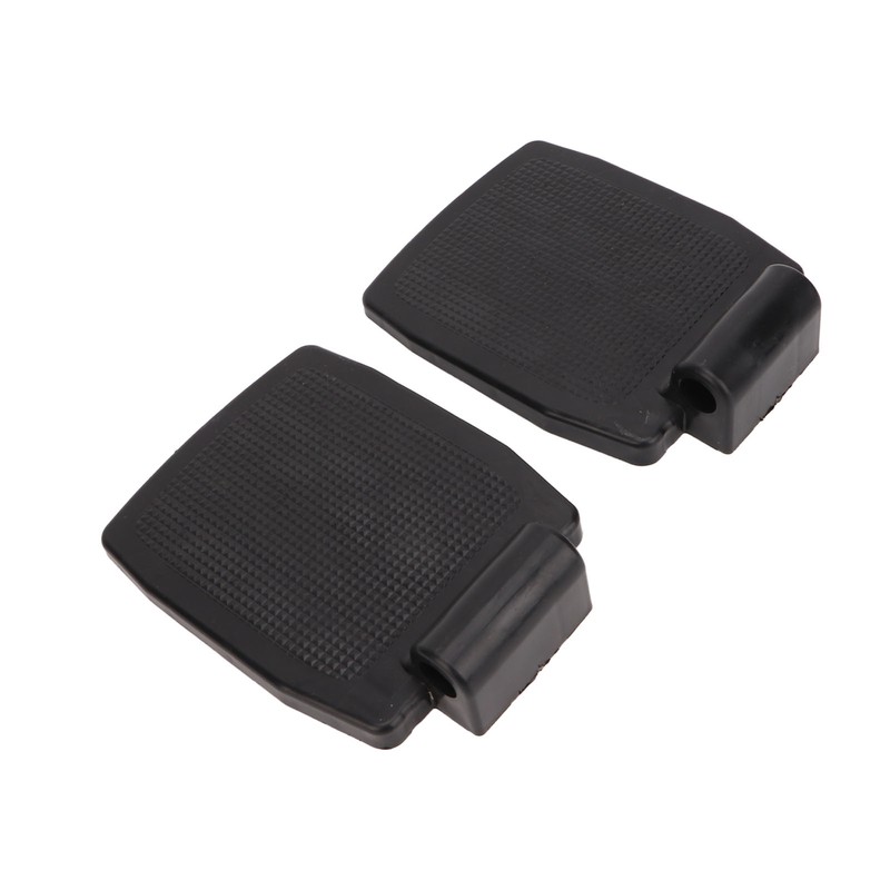 2pcs Wheelchair Footplate Plastic Ergonomic Wheelchair Footrest Pedal Replacement Accessory