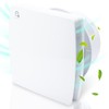 Izrielar Bathroom Fan 100 mm with Humidity Sensor and Backflow
