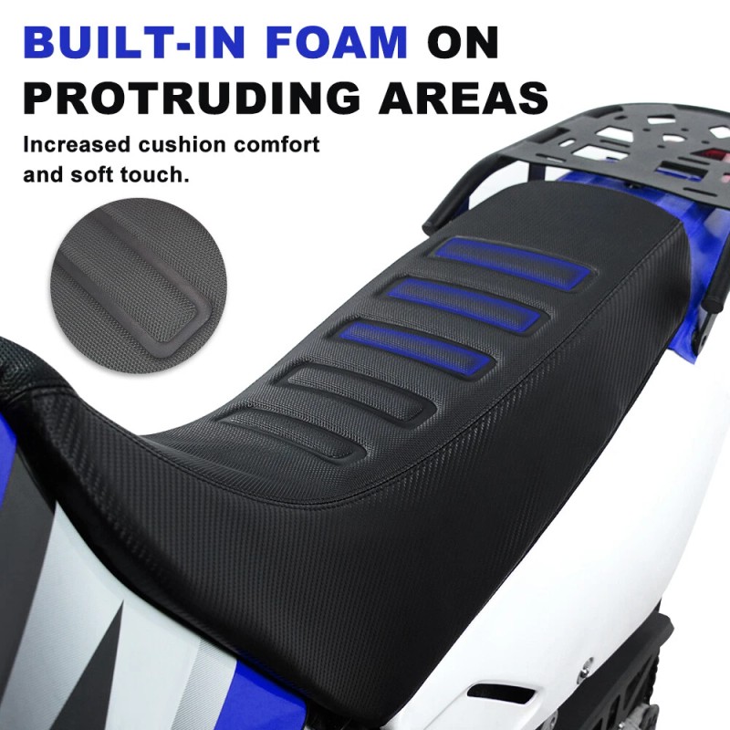 xitomer Motorcycle Waterproof Leather Seat Cover Fit For Suzuki DR650
