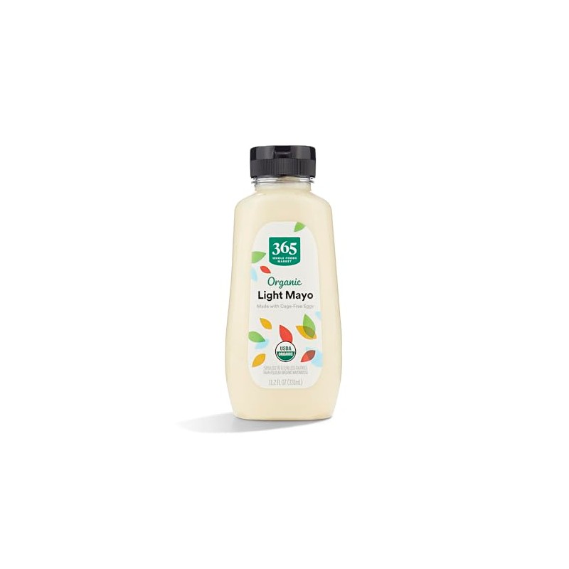 365 by Whole Foods Market, Organic Light Mayo (Squeezable Bottle),