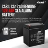Casil CA-1240 12V 4AH Alarm System Battery Back Up Vista