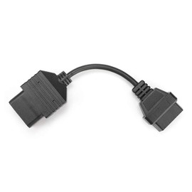 KIMISS-Diagnosekabel, 17-poliger bis 16-poliger OBD2-Diagnosekabeladapterstecker Passend für