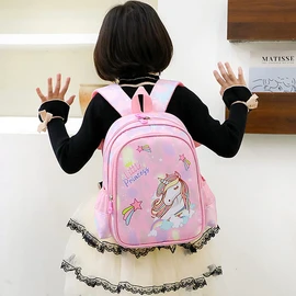 A-QMZL Kids Backpack Unicorn Children Rucksack Toddler Kindergarten School Bags for 2-6 Boys Girls