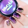 Whats Up Nails - Stained Glass Vinyl Stencils for Nail