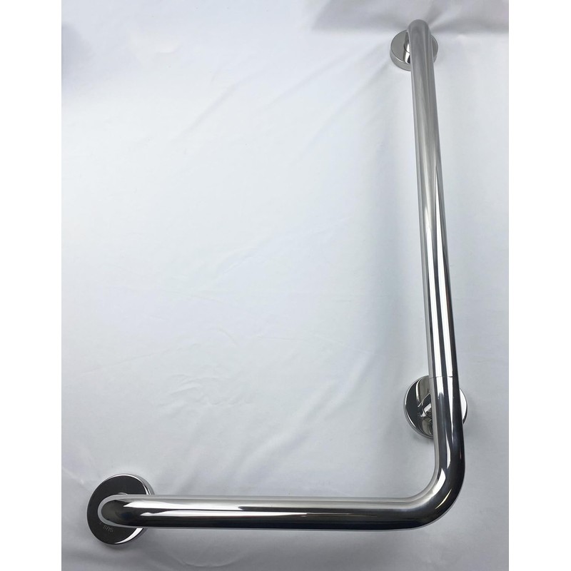 Shower Handicap Grab Bars for Bathroom Wall, L-Shaped Grab Bar,