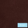 Trimits Craft Felt, 10 Pack, Brown, 23 x 30cm