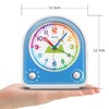 Eachui Analogue Alarm Clock for Children with Snooze Function, Night