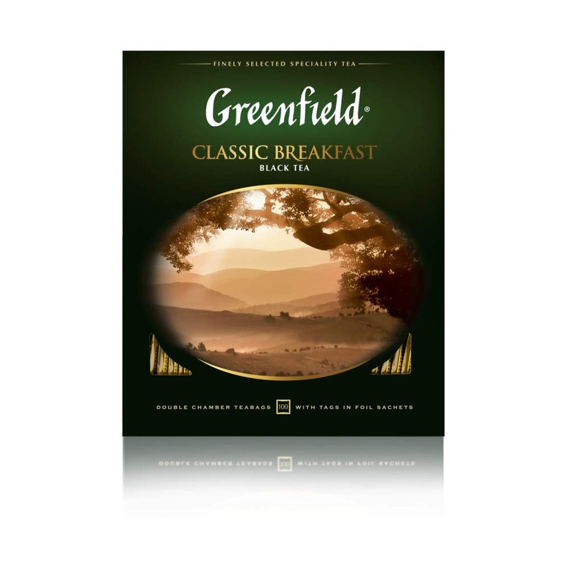 Greenfield Classic Breakfast Сlassic Collection Black Tea Finely Selected Speciality