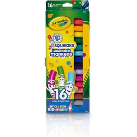 Crayola Pip-Squeaks Washable Markers 16 ea (Pack of 3)