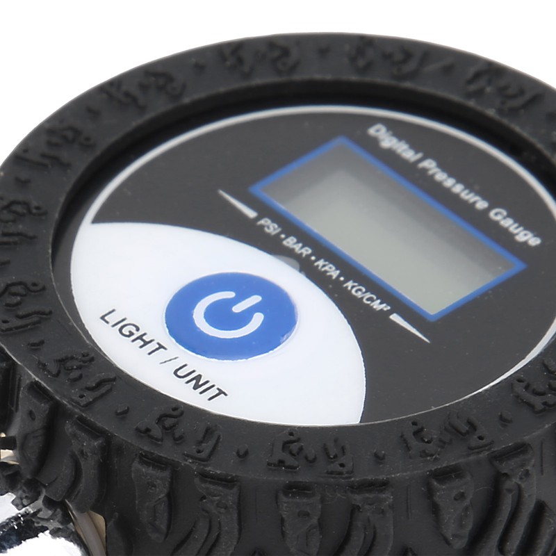Mini Soccer Ball Pressure Gauge Volleyball Basketball Barometers with Digital