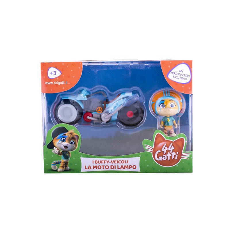 44 Cats Buffycats vehicles with 8 cm character included, 3