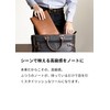 [asoboze] TO-V172 Notebook Cover, B5, Genuine Leather, Made in Japan,