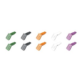 KNIPEX ColorCode Clips Colour Mix 2 (Pack of 10) 00 61 10 C V02