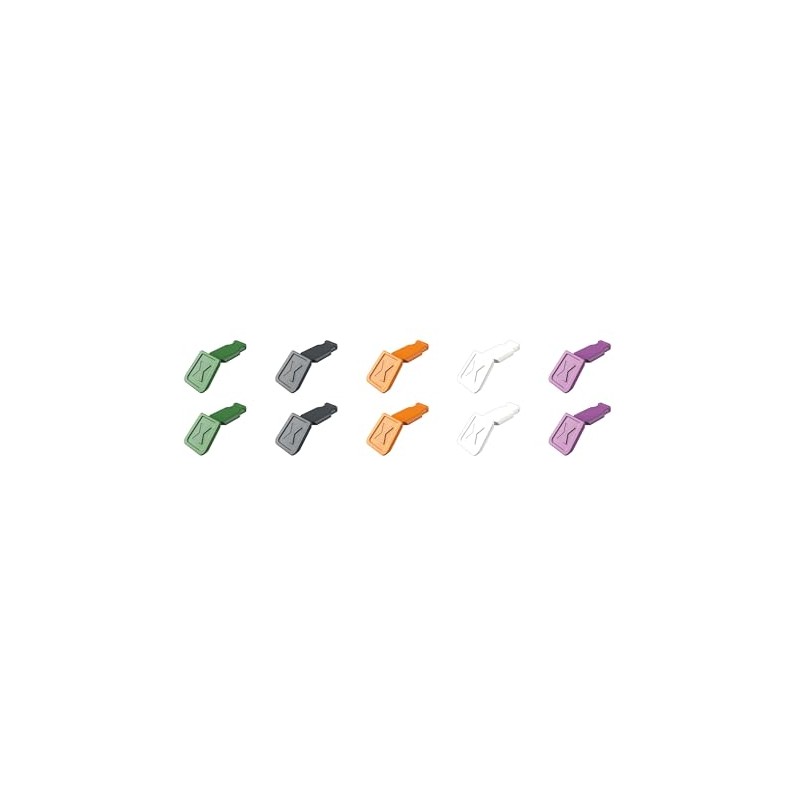KNIPEX ColorCode Clips Colour Mix 2 (Pack of 10) 00