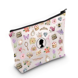 Drama TV Show Inspired Zipper Pouch Regency TV Show Fans Gift Toiletry Travel Bag Lady Merchandise (MB, Lady Tea Bag-PY1)