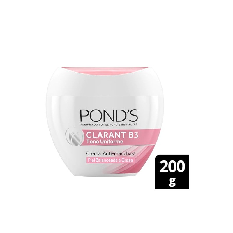 Crema Facial Ponds Antimanchas Clarant B3 200 g