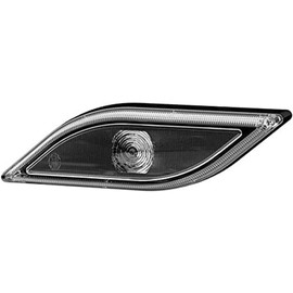 HELLA 2PF 013 324-051 Position Light - Shapeline Style Small - LED - 12/24V - Glued - Lens Colour: Grey - Cable: 250mm - Plug: Amphenol - Left Front