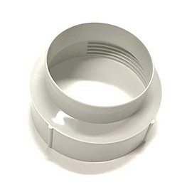 Air Conditioner AC Exhaust Hose Outlet Connector Compatible with Delonghi Model Numbers PACEL295HLWFKC, PACEL295HLWFKCDG