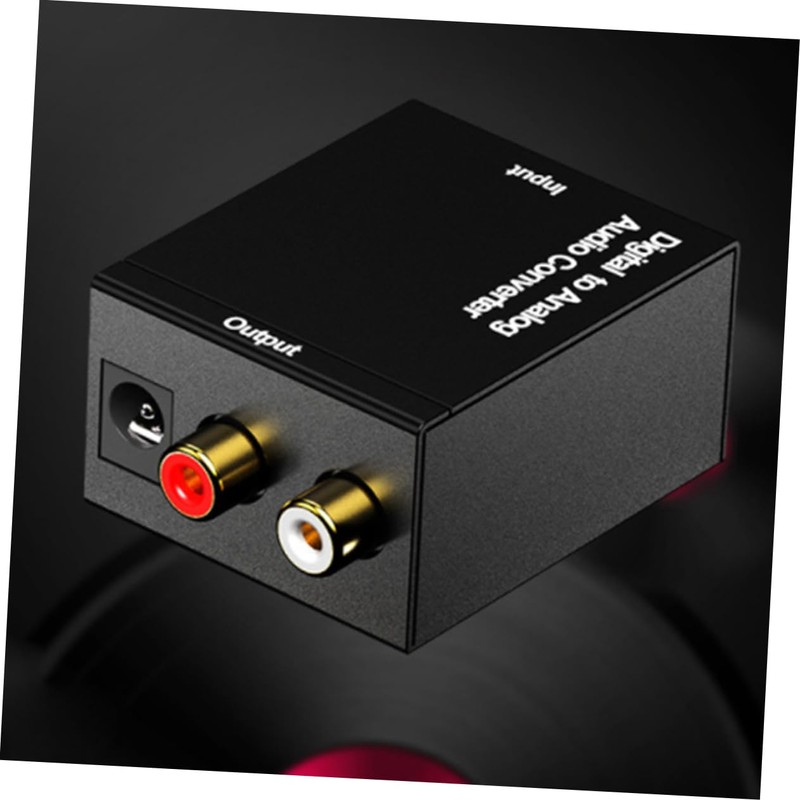 DOITOOL 2pcs Digital to Analog Audio Converter Optical Easy to