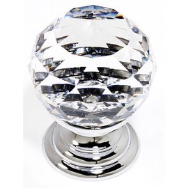 Swarovs Crystal Knob Finish: Polished Chrome