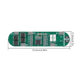 Alinan 6pcs 4S 14.4V 14.8V 16.8V 5A 18650 Lithium Battery Protection Board Overcharge Protection BMS PCB Circuit Module