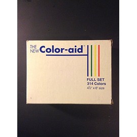 Coloraid Full Set of 314 Color Swatches - 4.5 x 6 Inches