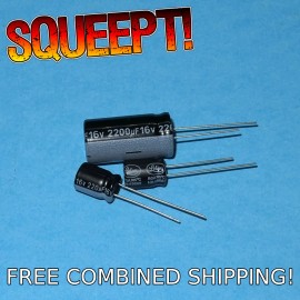 Unbranded Atari 7800 Capacitor Kit - NEW Full Set of Replacement Caps All Revisions Recap