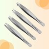 SuchATweeze Stainless Steel Slant Tweezer - Well Designed Protected Tip