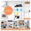 EFINE 5-Tier Chrome Heavy Duty Steel Wire Shelving Unit with
