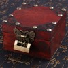 Antique Chinese Locks with Key & Latch Hasp Set, Vintage