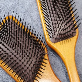 Wood Paddle Hair 2ea