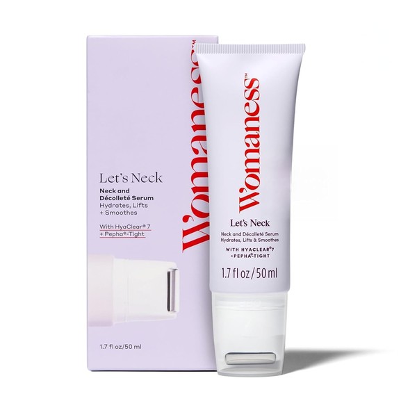 Womaness Let's Neck Firming Serum - Hydrates, Lifts, and Smoothes
