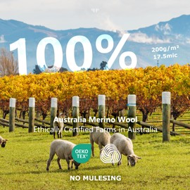 Merino Protect 100% Merino Wool Base Layer Womens Set Midweight Thermals Odor Resistance Underwear For Cold Weather