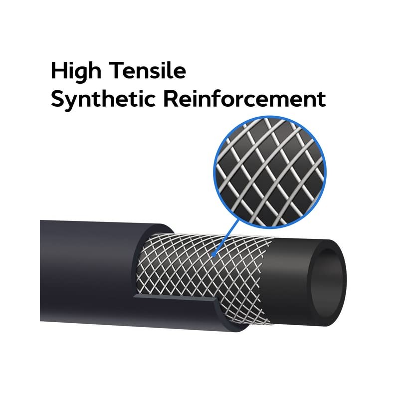 13mm ID Black 2 Metre Length Fuel and Oil Resistant