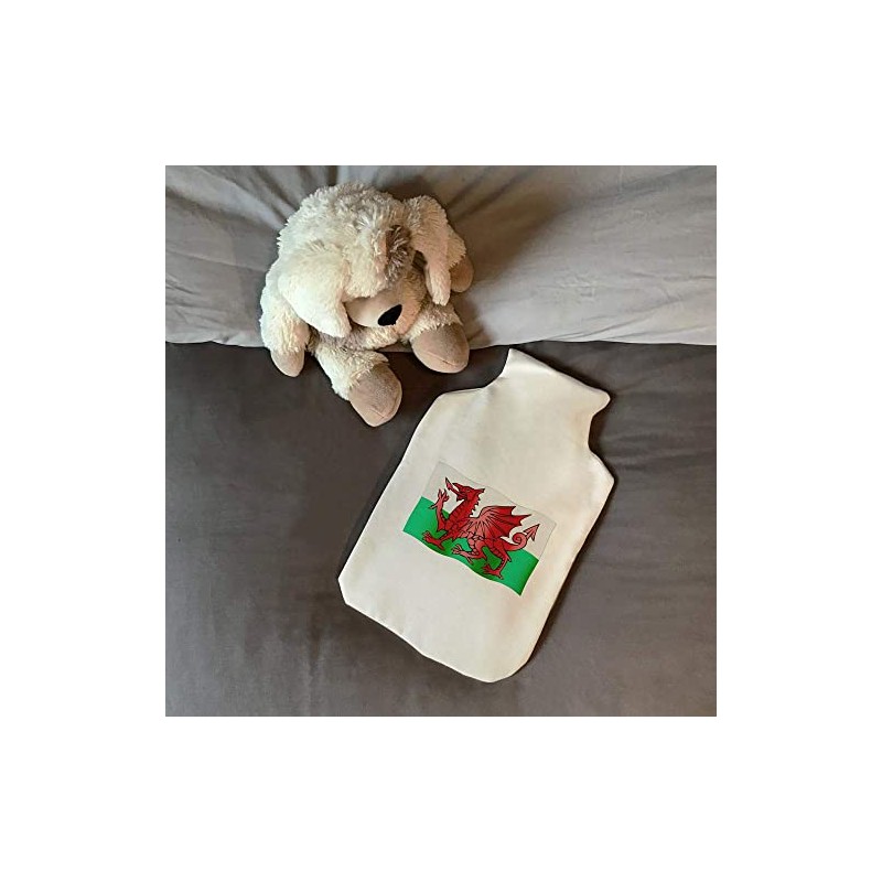 'Welsh Flag' Hot Water Bottle Cover (HW00021634)