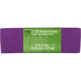 Dritz Notions DRI9591 Elastic Soft Waistband 2" Violet