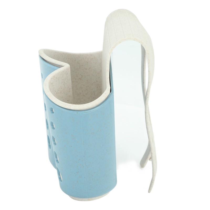 4Pcs Sink Sponge Holder PP 2 Layer Adjustable Strap Soap