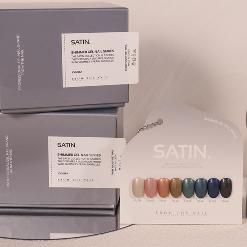 classic nail From the Nail Satin Glitter Gel + 30