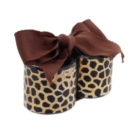 Napkin Rings Black Camo Modern Table Décor for Parties - Set of 10