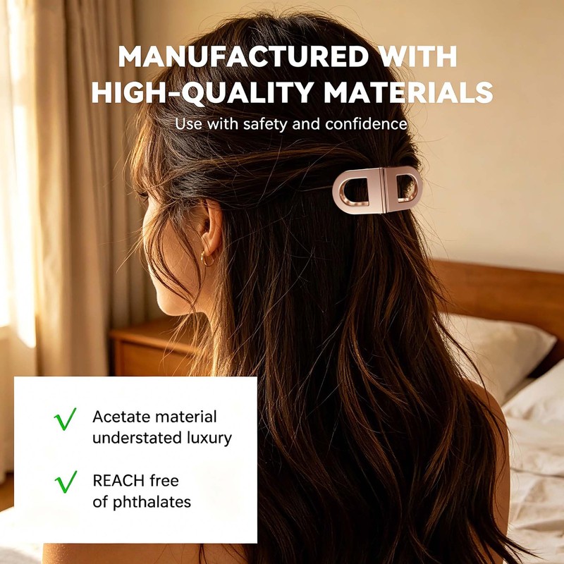 Magnetic Hair Clips for Women, Advanced No-Slip Styling Hair Clips,