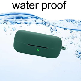 Accdeny Compatible for Sony WF-C510 Headphone Case, [Supports Wireless Charging] [Shockproof Protective Case] Silicone Headphone Case (Blue-Green)