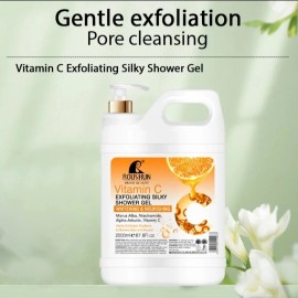 Roushun Vitamin C Exfoliating Body Wash Skin Brightening Shower Gel,2000ML
