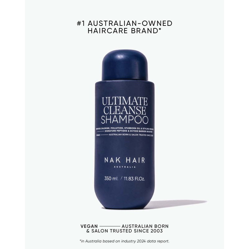 NAK Hair Ultimate Cleanse Shampoo 350ml