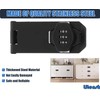 Litensh Household Cabinet Password Lock Hasp Locks Stainless Steel Combination