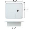 RV Camper Trailer Motorhome Power Cord Hatch Electrical Access Door